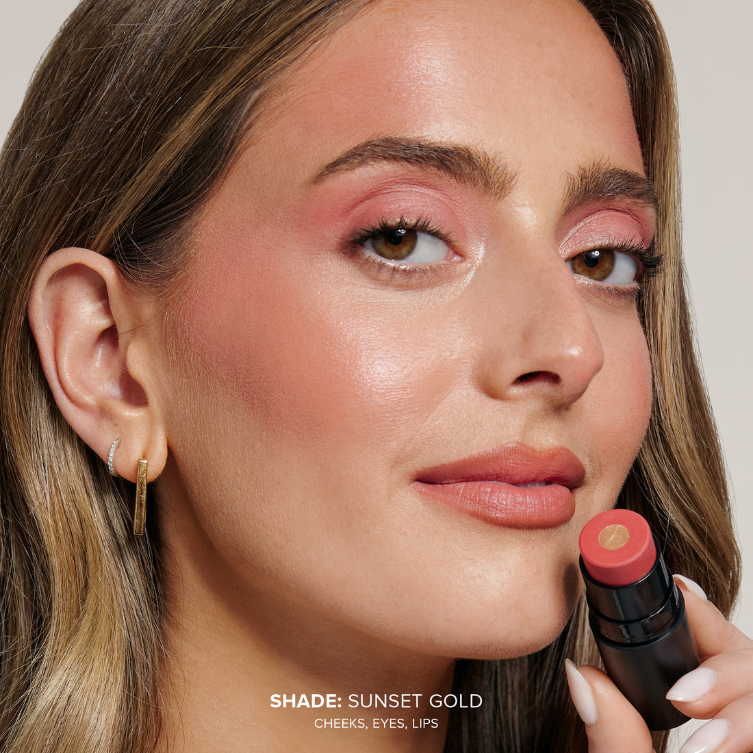 Nudestix Nudies Matte + Glow Core in shade Sunset Gold — Full Size