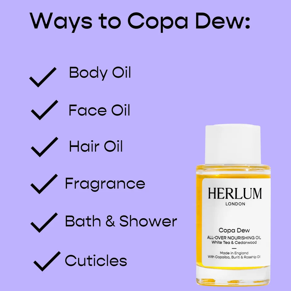 Herlum Copa Dew All-Over Nourishing Oil — Full Size 15ml