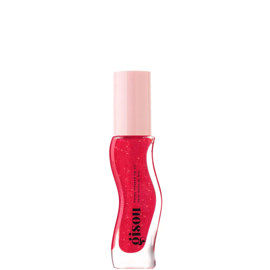 Gisou Honey Infused Lip Oil shade Cherry on the Cake — Full Size