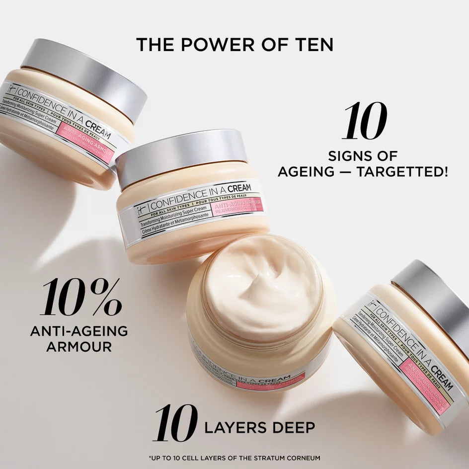 IT Cosmetics Confidence in a Cream Hydrating Moisturiser — Travel size 7 ml
