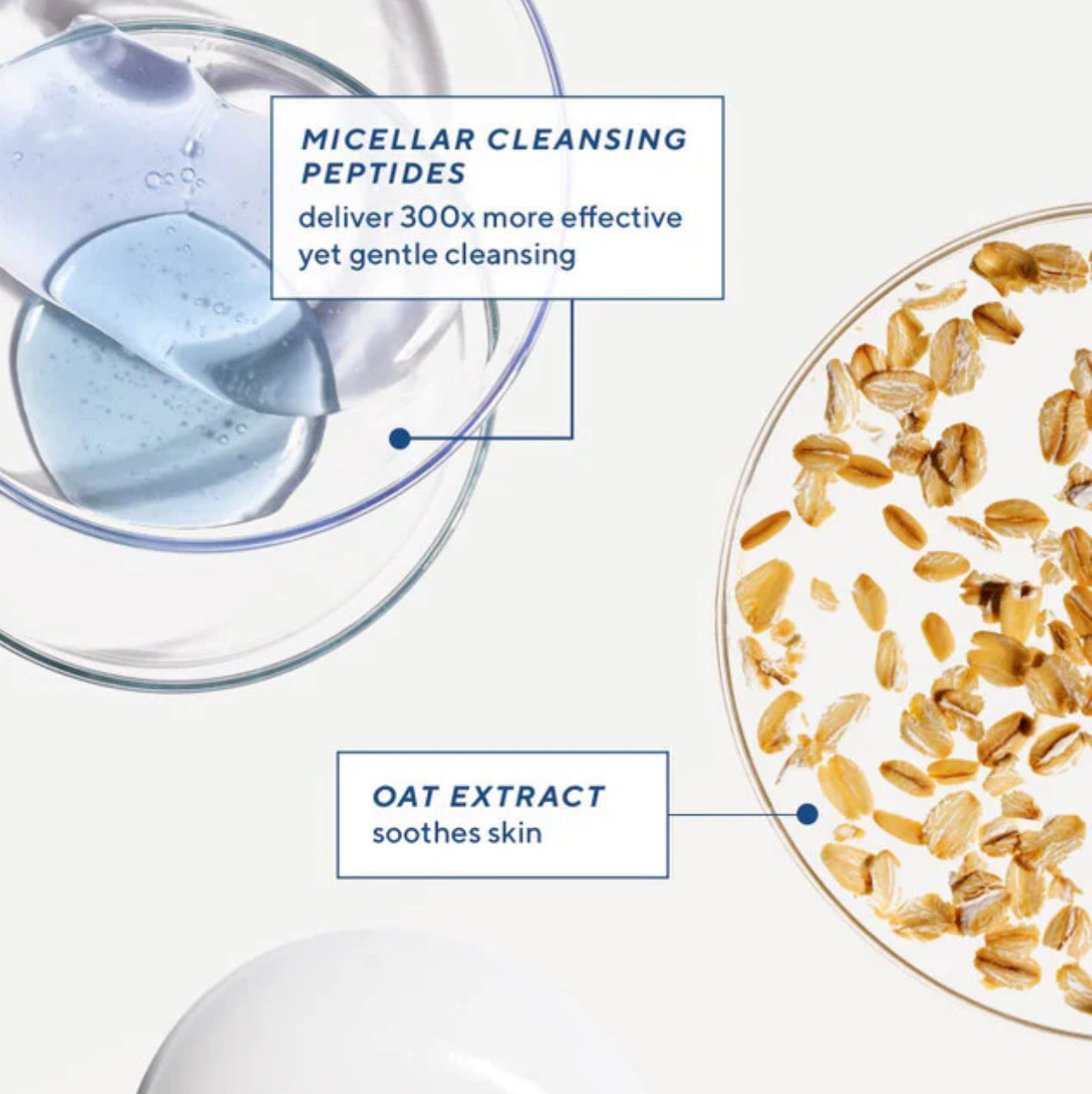 Murad Soothing Oat and Peptide Cleanser — Deluxe size 15ml