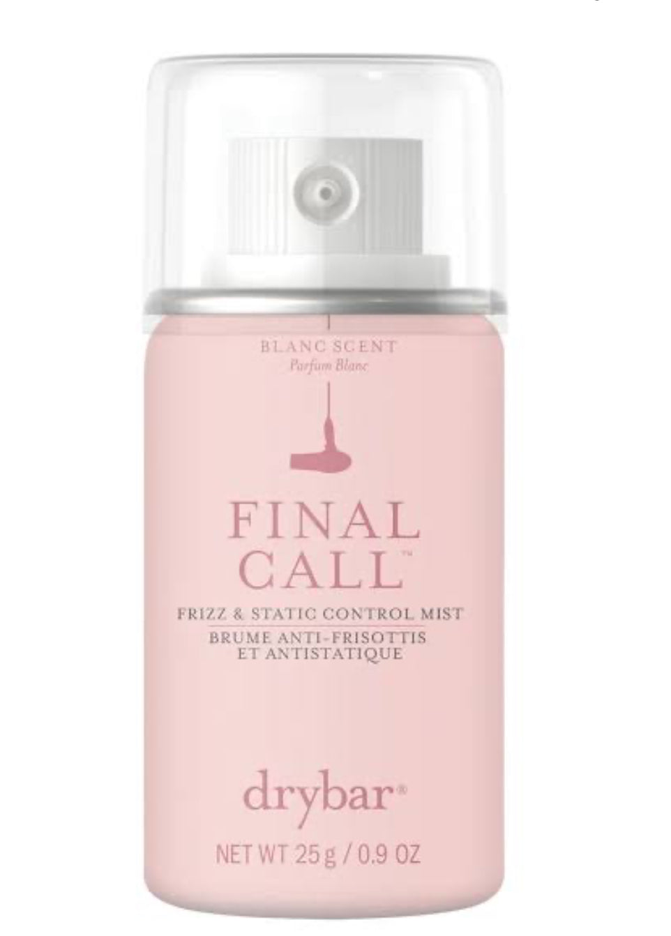 Drybar Final Call Frizz & Static Control Mist — Travel Size 25 gm