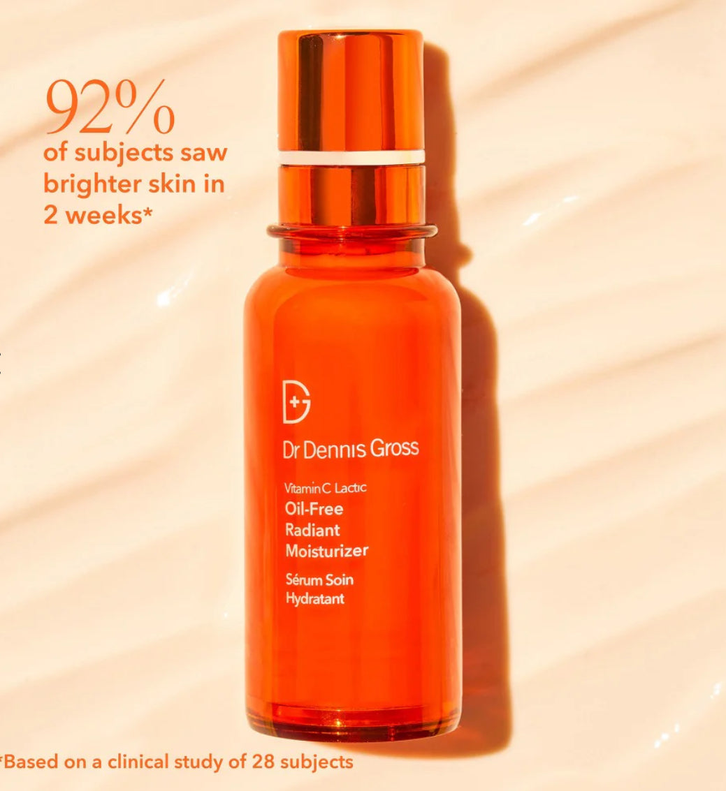 Dr. Dennis Gross Vitamin C Lactic Oil-Free Radiant Moisturizer — Travel Size 7 ml