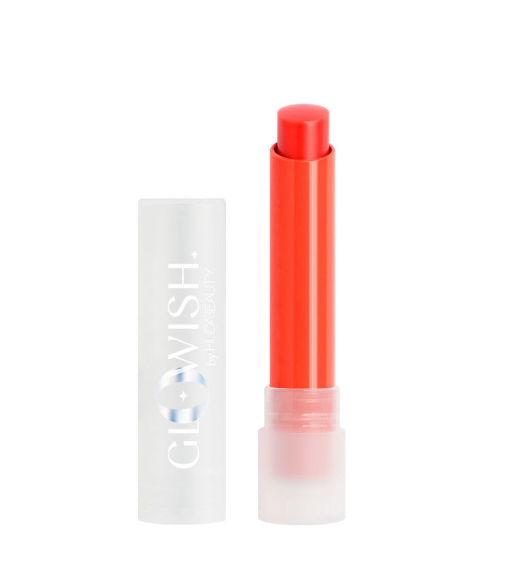 Huda Beauty GloWish Super Jelly Lip Balm Shade Goji Berry — Full Size