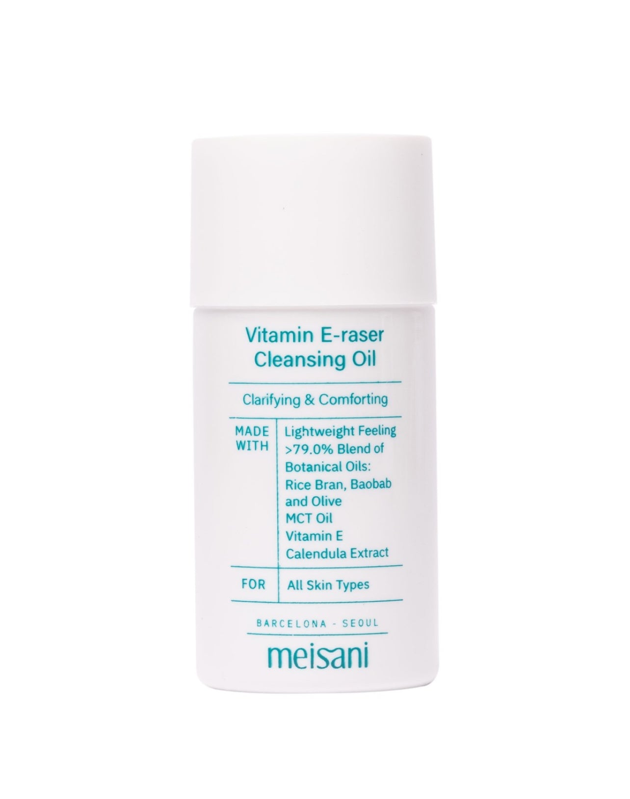 Meisani Vitamin E-Raser Cleansing Oil — Travel size 20 ml