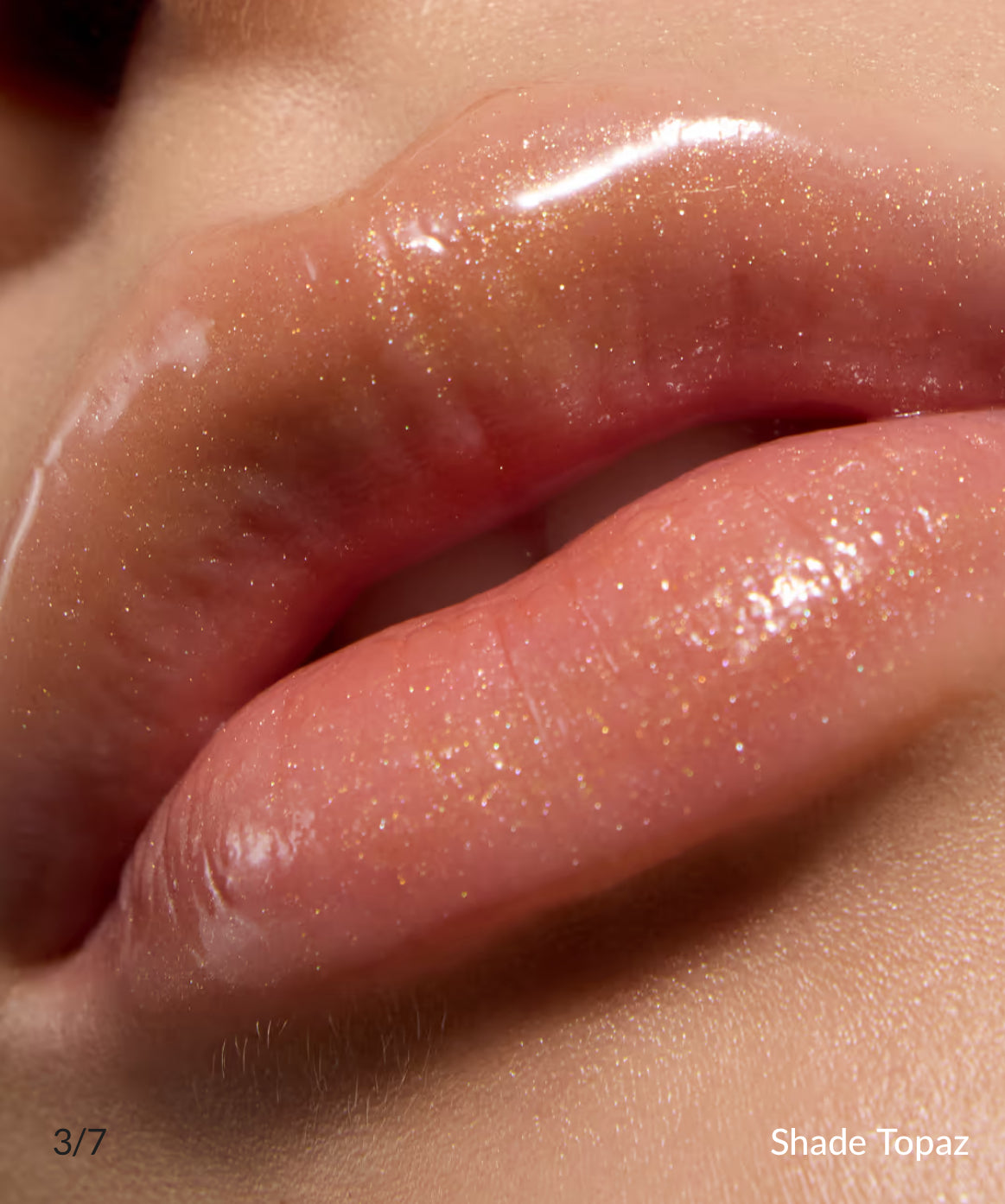 Refy Lip Gloss in shade Gold Shimmer Topaz —Full Size