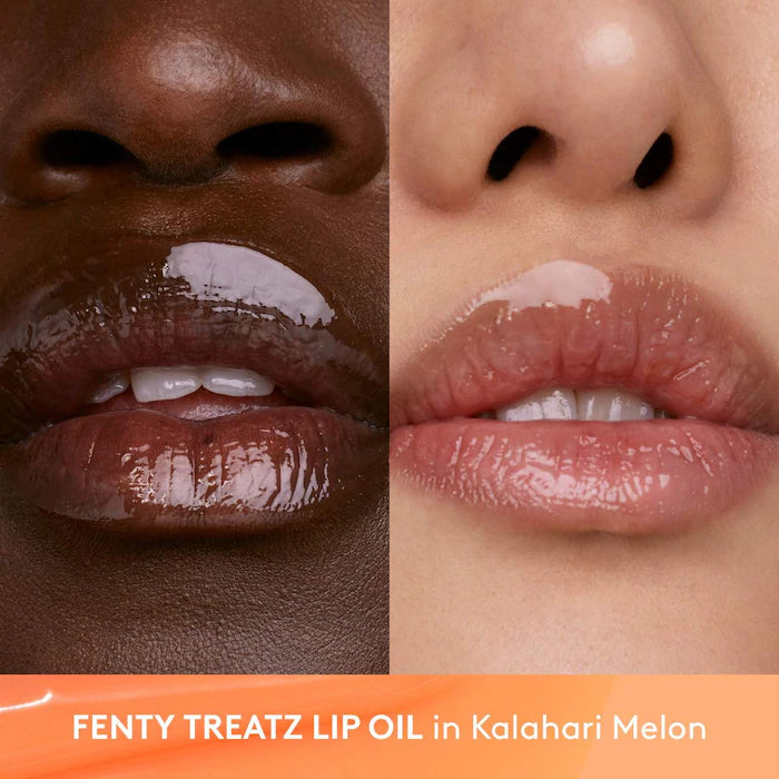 Fenty Skin Fenty Treatz Hydrating + Strengthening Lip Oil shade Kalahari Melon — Full Size