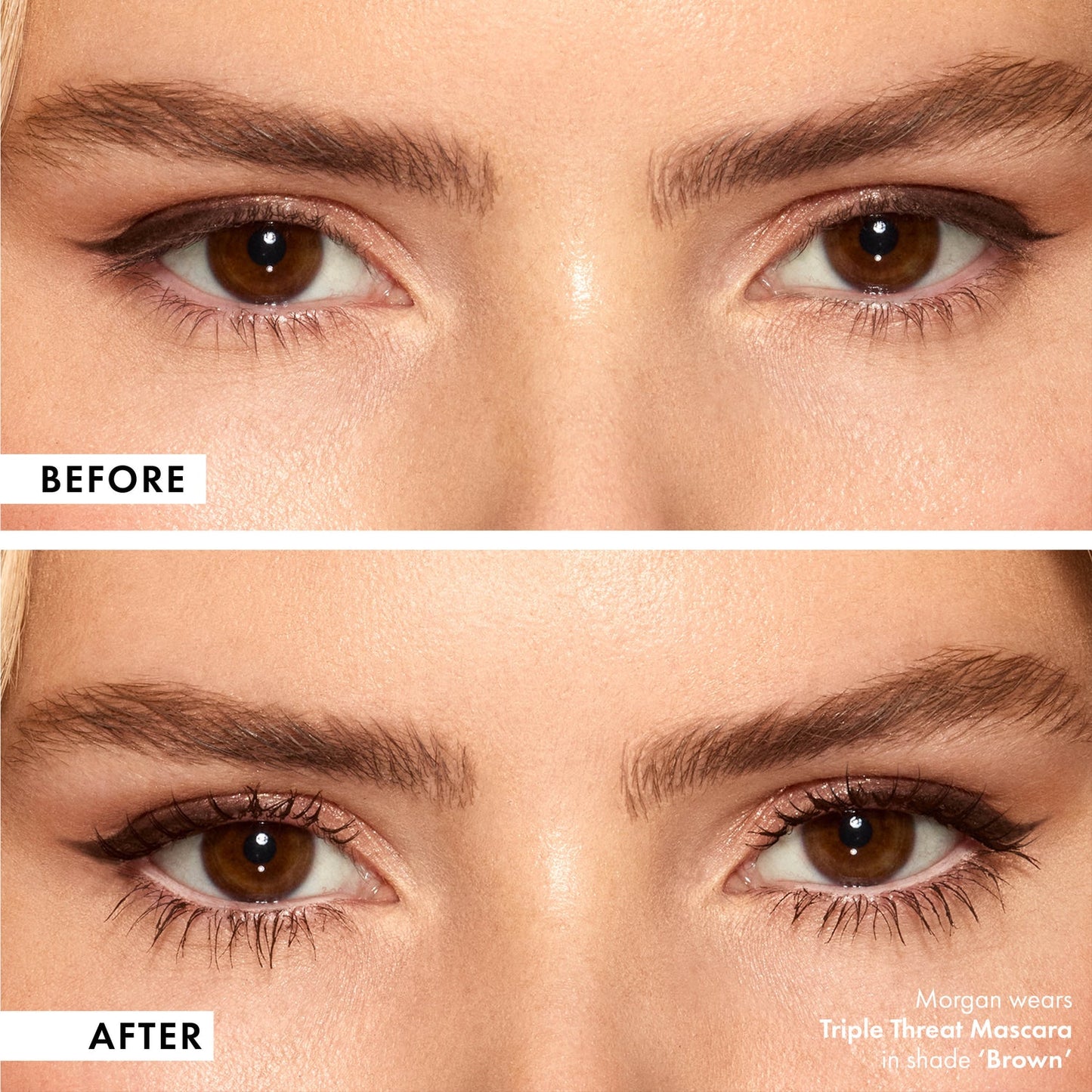 Iconic London Triple Threat Mascara shade Brown — Full Size