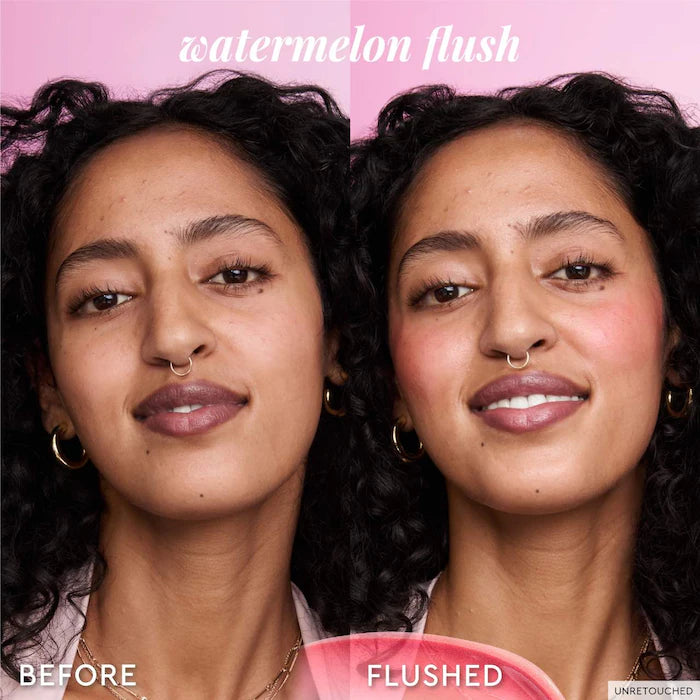 Watermelon Glow Niacinamide Dewy Brightening Serum Blush in shade Watermelon Flush — Full Size