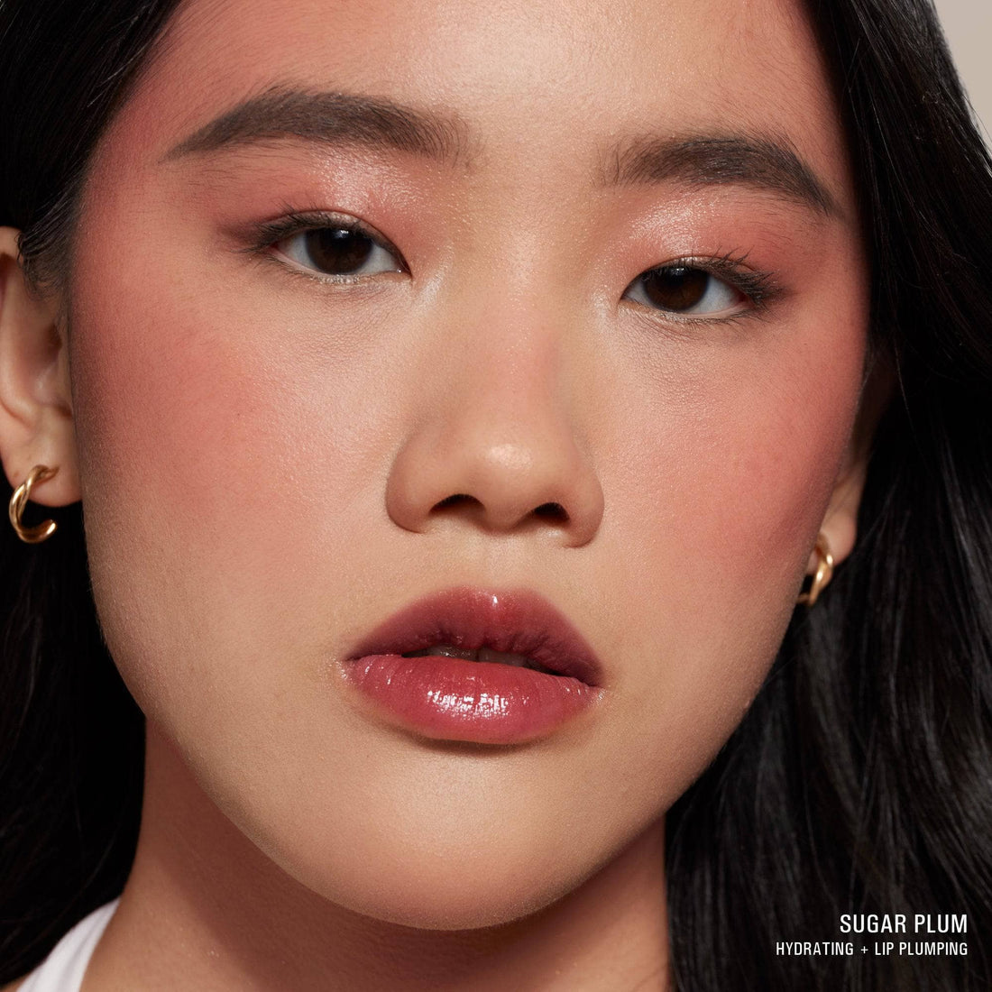 NUDESTIX Hydra-Peptide Lip Butter shades Sugar Plum — Full Size