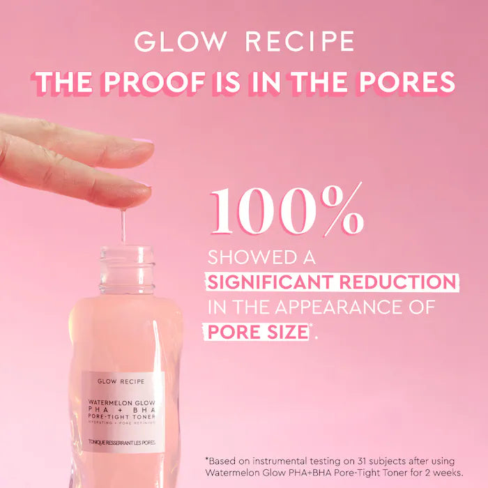 Glow Recipe Watermelon Glow PHA + BHA Pore-Tight Toner — Multiple Sizes