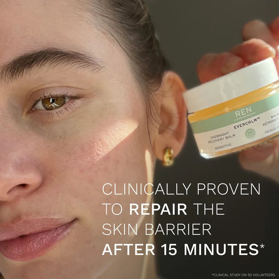 REN Clean Skincare - Evercalm Overnight Recovery Balm — Full Size 30ml