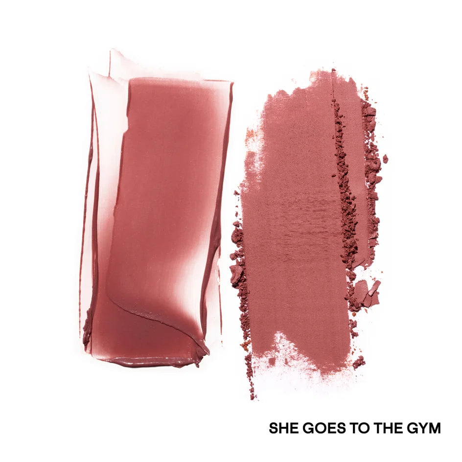 PATRICK TA Major Headlines Double-Take Crème & Powder Blush Duo shade She Goes to the Gym — Full Size