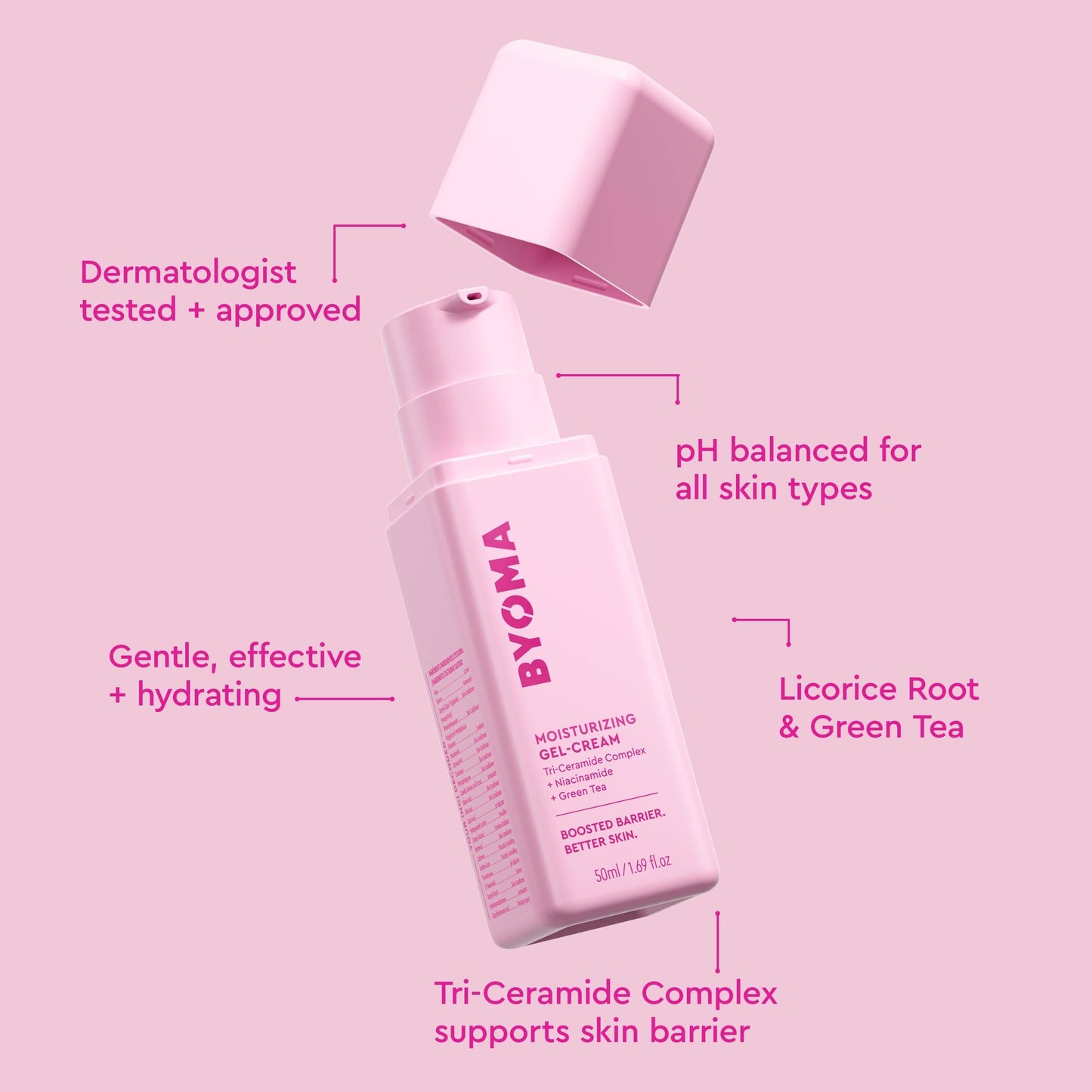 BYOMA Moisturizing Gel Cream 50ml