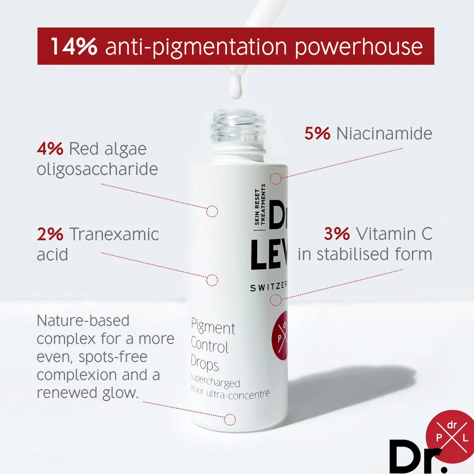 Dr. LEVY Switzerland Pigment Control Drops 30ml — Full Size