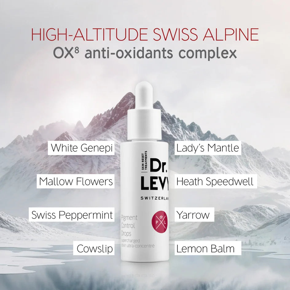 Dr. LEVY Switzerland Pigment Control Drops 30ml — Full Size