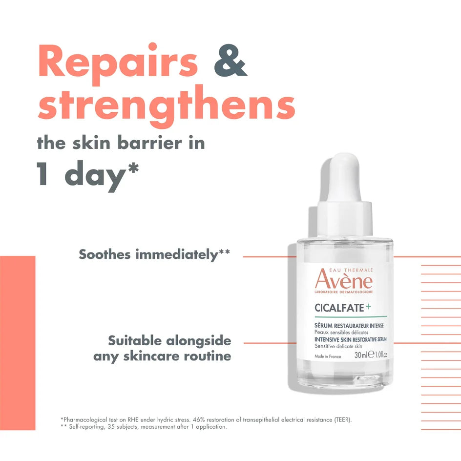 Avène Cicalfate+ Intensive Skin Restorative Serum for Sensitive Skin — Mini Size 10 ml