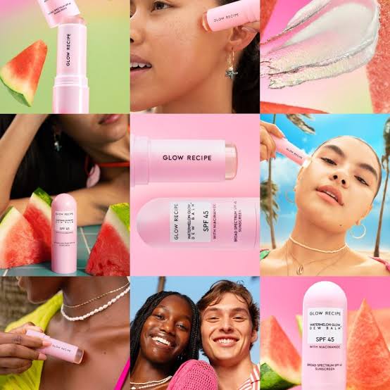 Glow Recipe Watermelon Glow Niacinamide Dew Balm Sunscreen Stick SPF 30 — Full Size