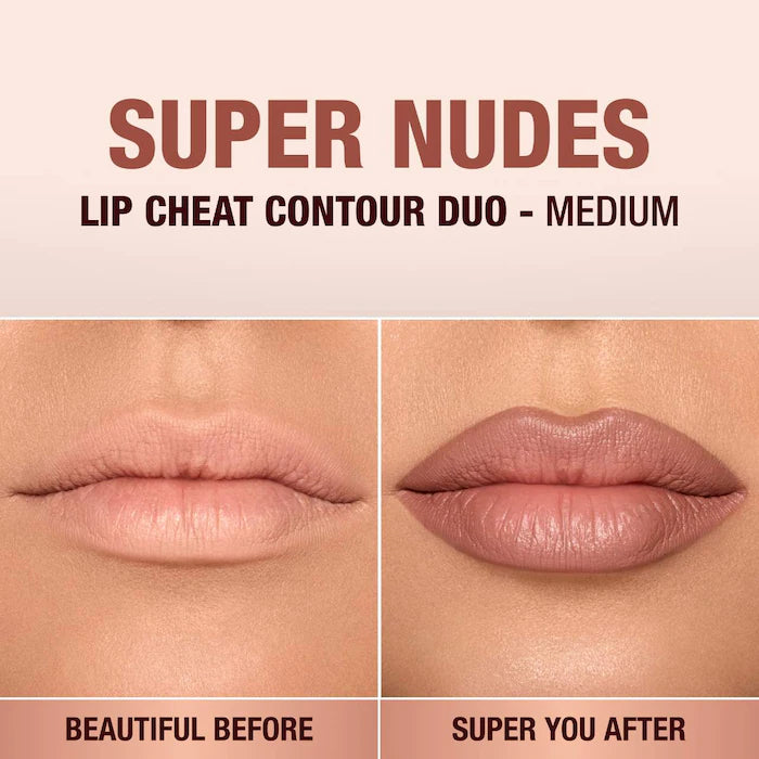 Charlotte Tilbury Lip Cheat Contour Duo - Medium