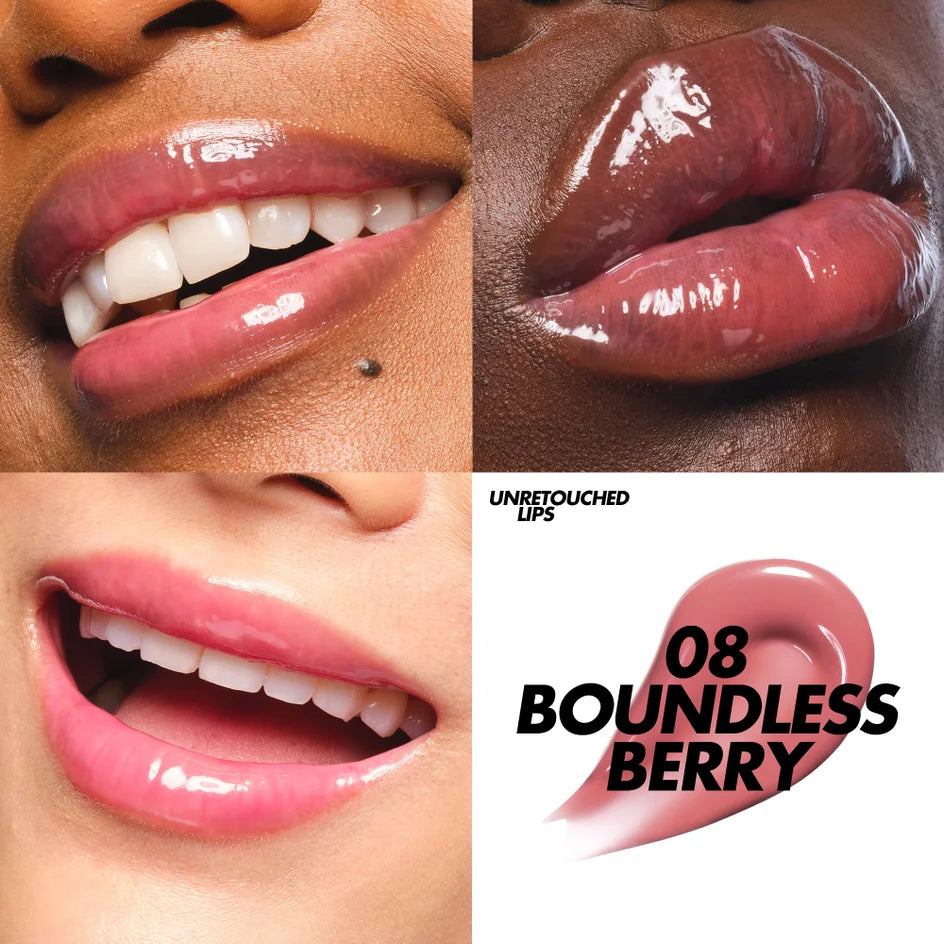 MAKE UP FOR EVER SUPER BOOST LIP GLOSS shade 08 BOUNDLESS BERRY — Full Size