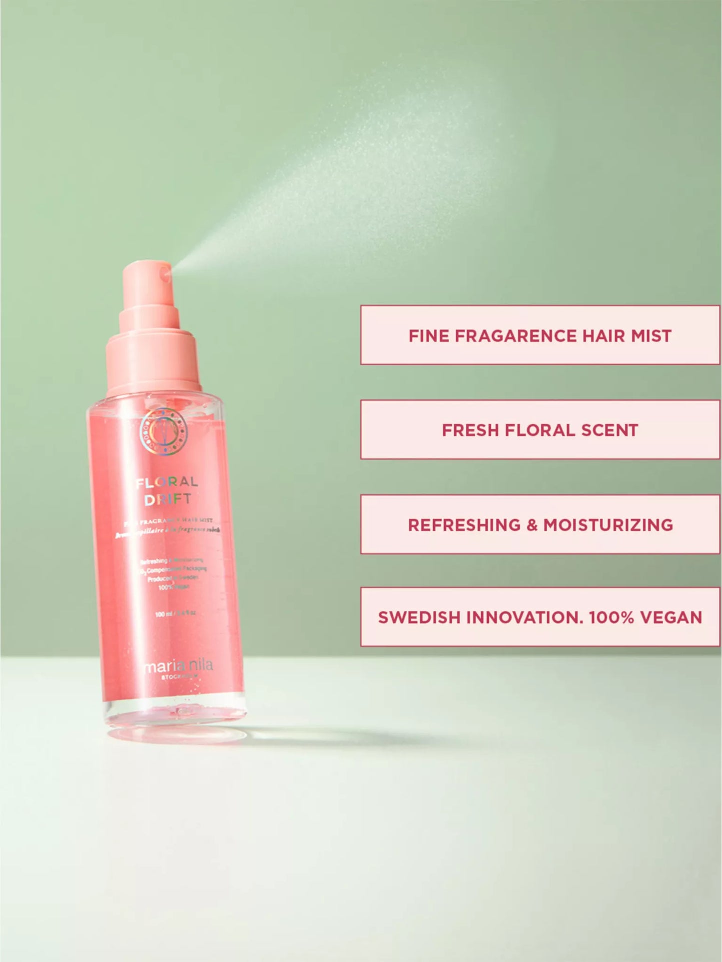 MARIA NILA Floral Drift Hair Mist — Full Size 100ml