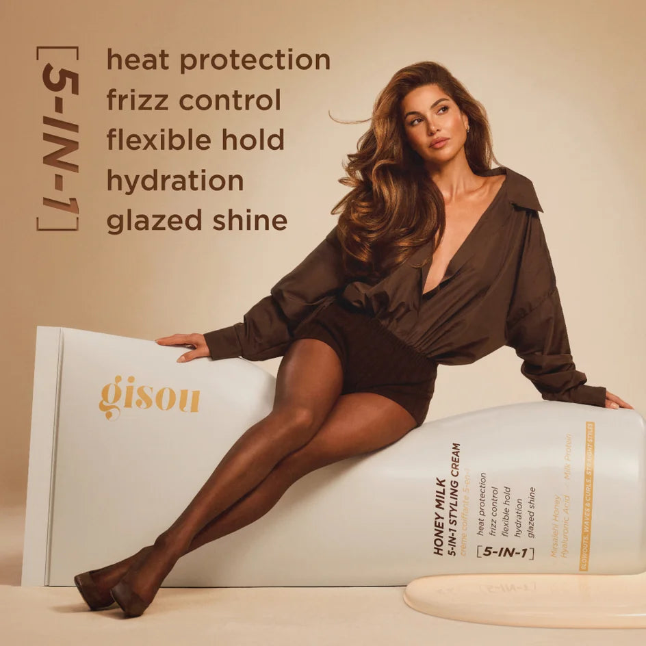 Gisou Honey Milk 5-in-1 Styling Cream — Travel Size 50 ml