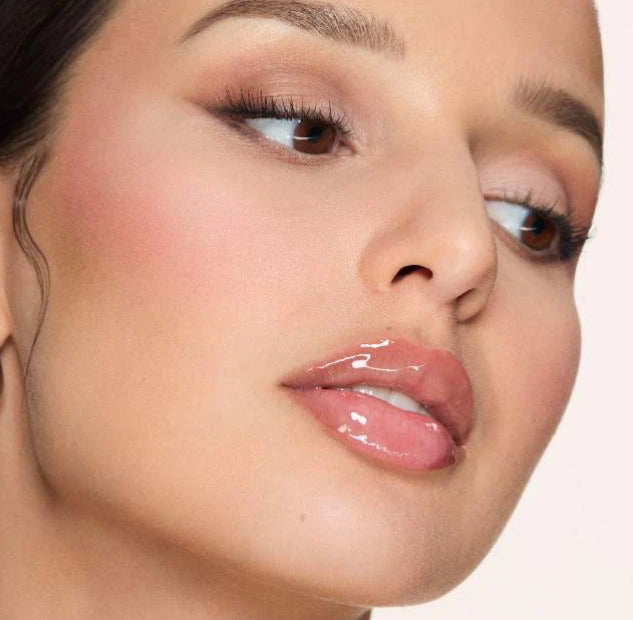 Huda Beauty Faux Filler Extra Shine Lip Gloss shade Glassy — Full Size