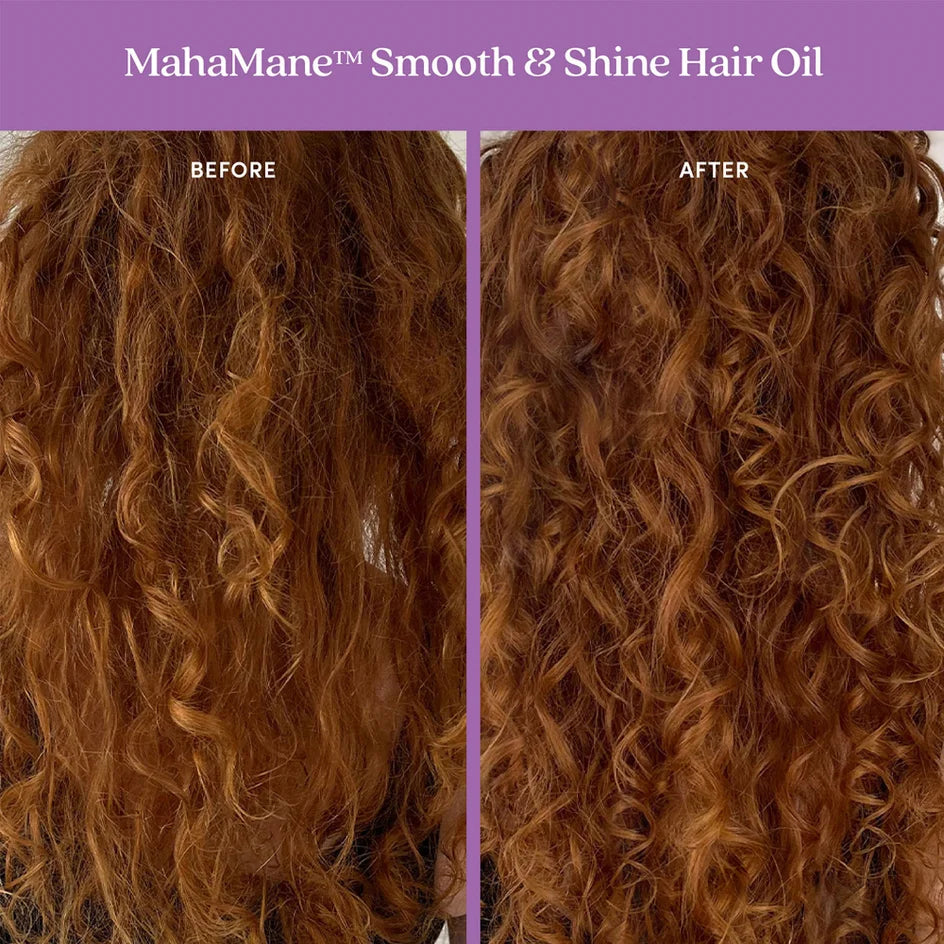 Fable & Mane MahaMane Smooth and Shine Hair Oil - Full Size 55ml