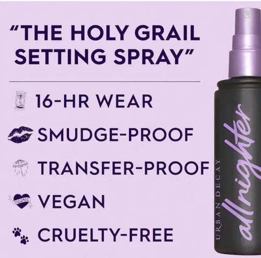 Urban Decay All Nighter Waterproof Makeup Setting Spray — 15ml