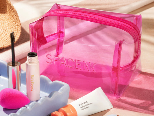 Space NK Pink Makeup Bag