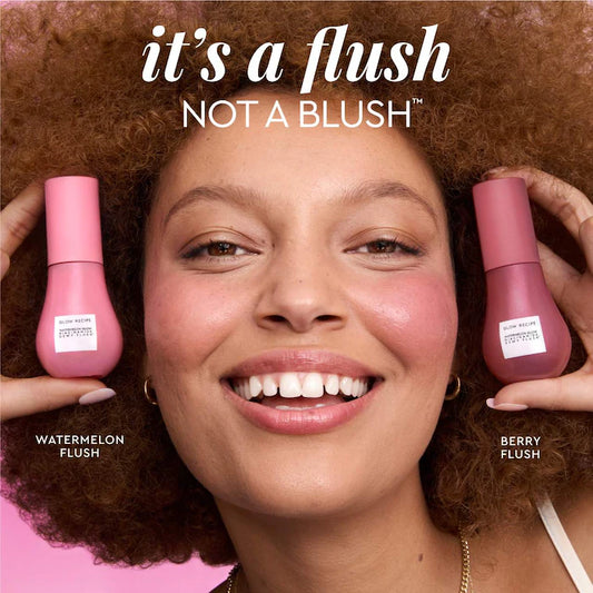 Watermelon Glow Niacinamide Dewy Brightening Serum Blush in shade Watermelon Flush — Full Size