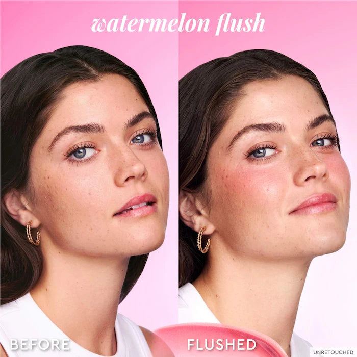 Watermelon Glow Niacinamide Dewy Brightening Serum Blush in shade Watermelon Flush — Full Size