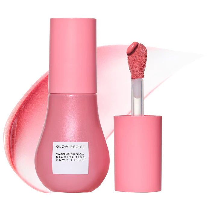 Watermelon Glow Niacinamide Dewy Brightening Serum Blush in shade Watermelon Flush — Full Size