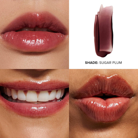 NUDESTIX Hydra-Peptide Lip Butter shades Sugar Plum — Full Size