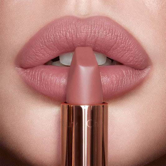 Charlotte Tilbury Matte Revolution Lipstick shade Pillow Talk — Travel Size 1 gm