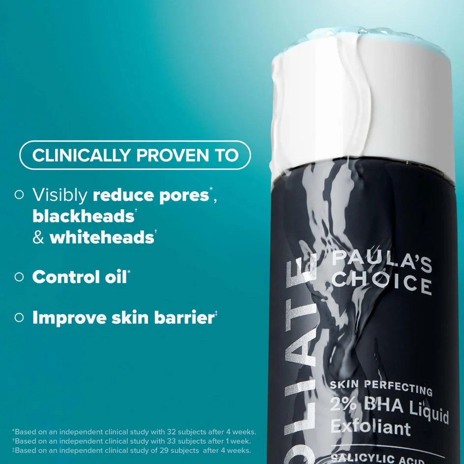 Paula's Choice Skin Perfecting 2% BHA Liquid Exfoliant — Full Size 118 ml