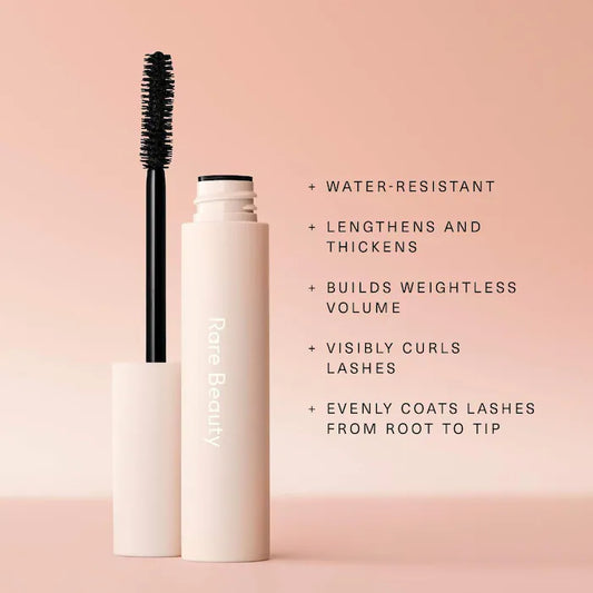 RARE BEAUTY Perfect Strokes Universal Volumizing Mascara — Travel Size 3 gm